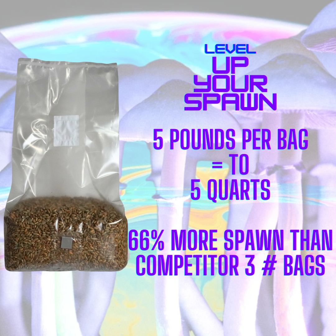 Sterile Mushroom Grain Spawn Injector Port Bags