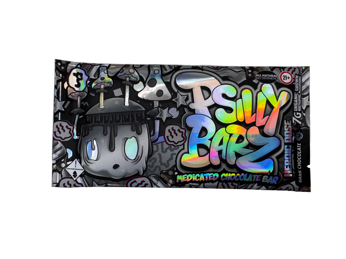 Psilly Barz Premium Mushroom Infused Chocolate Bars
