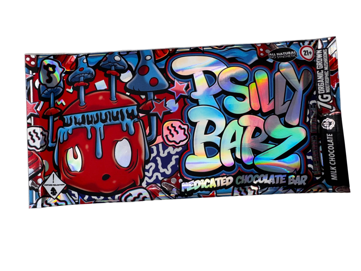 Psilly Barz Premium Mushroom Infused Chocolate Bars
